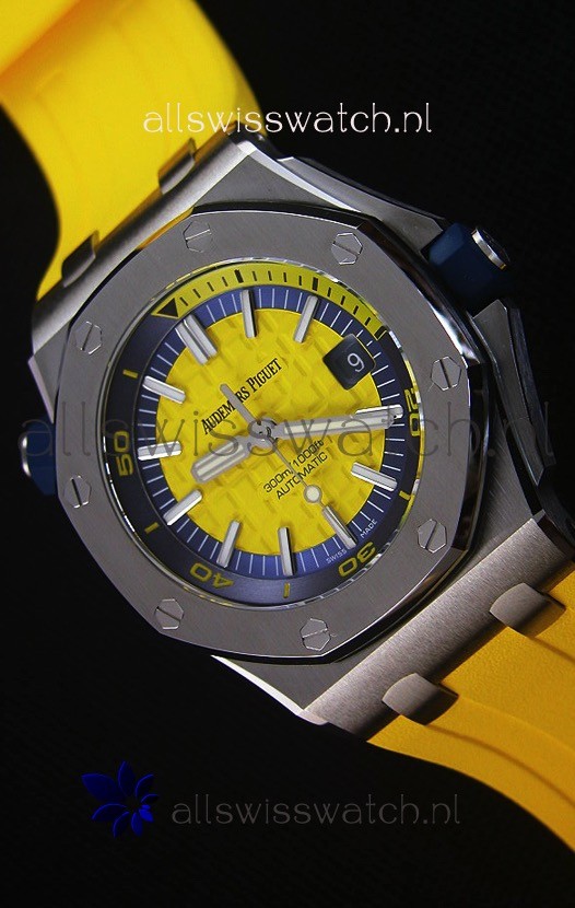 Audemars Piguet Royal Oak New Diver 1:1in Yellow Replica 2