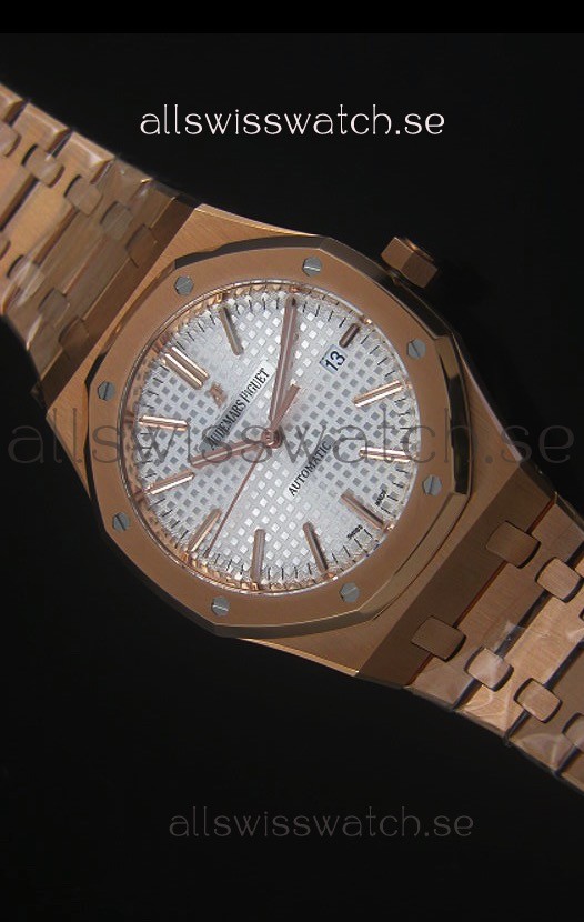 IMG_9085 Audemars Piguet Royal Oak 42MM in Rose Gold - Ultimate 1:1 3120 Movement Replica 2