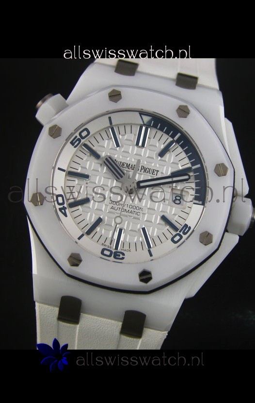 IMG_9085 Audemars Piguet Royal Oak Offshore Diver Scuba Ceramic Ultimate 1:1 3120 Movement Replica 2