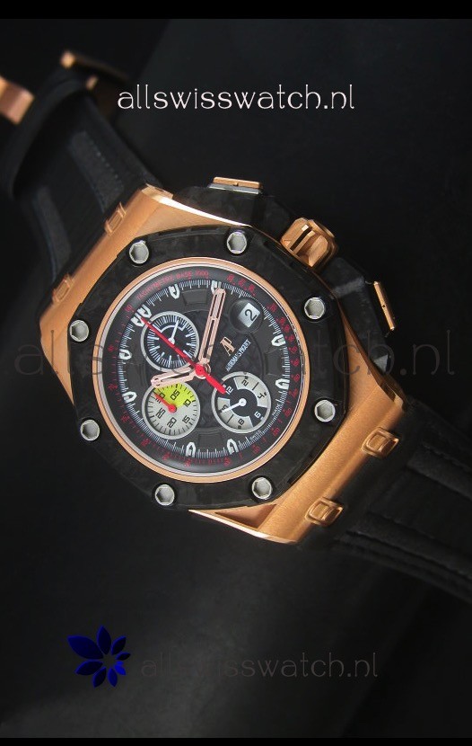 IMG_9085 Audemars Piguet Royal Oak Offshore Grand Prix Rose Gold Ultimate 1:1 3126 Movement Replica 2