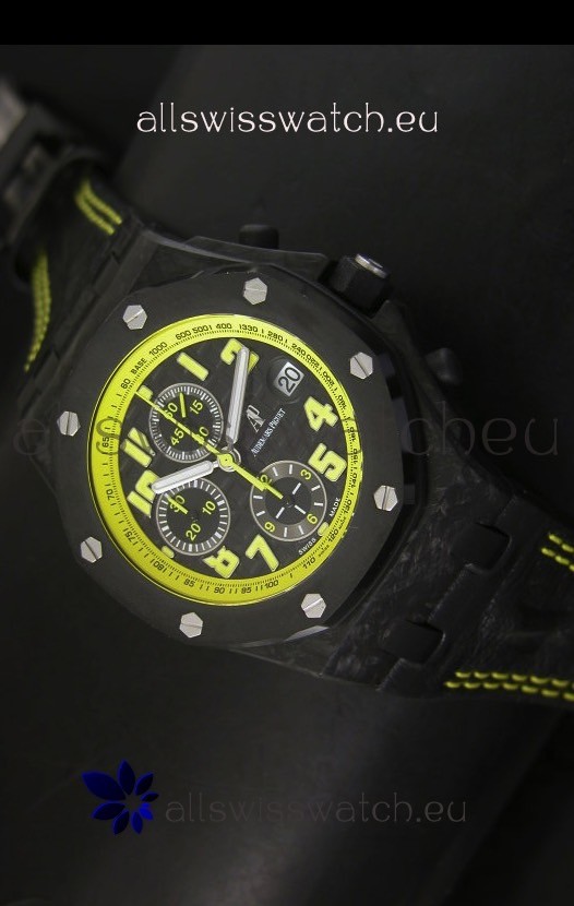 IMG_9085 Audemars Piguet Royal Oak Offshore Forged Carbon 1:1 Mirror Ultimate Edition Replica 2