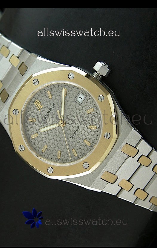 IMG_9085 Audemars Piguet Royal Oak Two Tone Gold/Steel Plating - MIRROR Replica 2