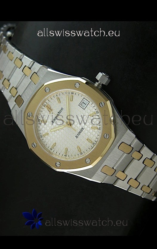 IMG_9085 Audemars Piguet Royal Oak Two Tone Gold/Steel Plating - MIRROR Replica 2