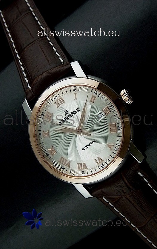 IMG_9085 Audemars Piguet Jules Audemars in Silver Dial Replica 2