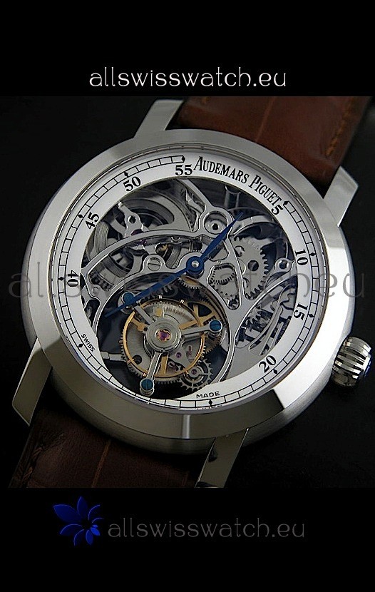 IMG_9085 Audemars Piguet Jules Audemars Tourbillon in Steel Replica 2