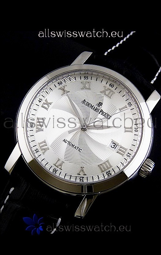 IMG_9085 Audemars Piguet Jules Audemars in Silver Dial Replica 2