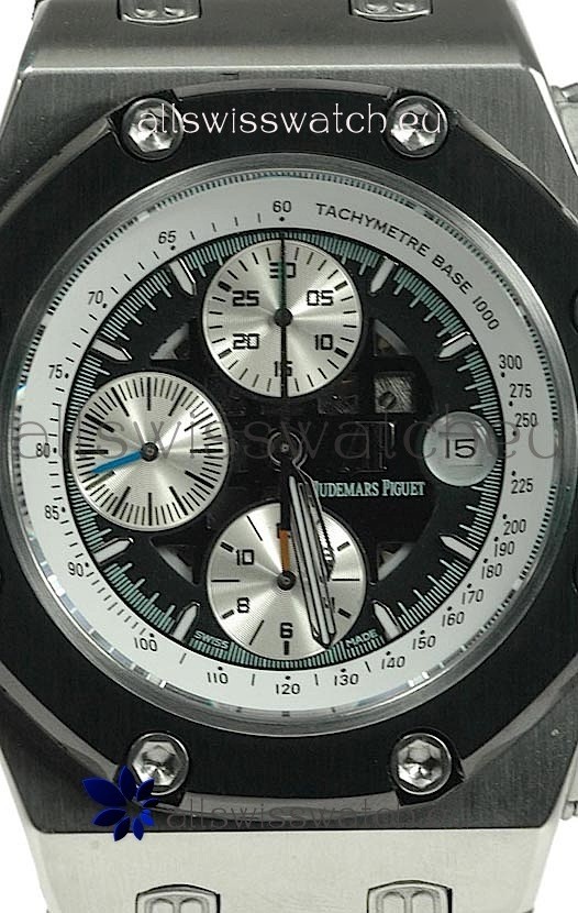 IMG_9085 Audemars Piguet Royal Oak Offshore Rubens Barrichello Limited Edition in Black Dial Replica 2