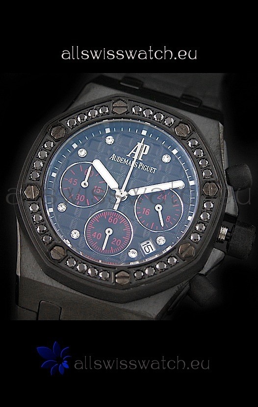 IMG_9085 Audemars Piguet Royal Oak Offshore Lady Alinghi in Blue Dial Replica 2