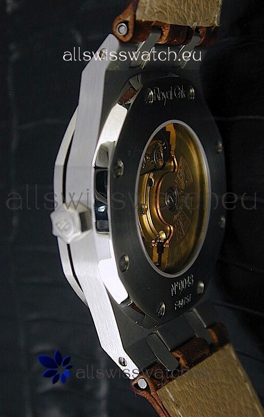 IMG_9085 Audemars Piguet Royal Oak in Navy Blue Dial Replica 2