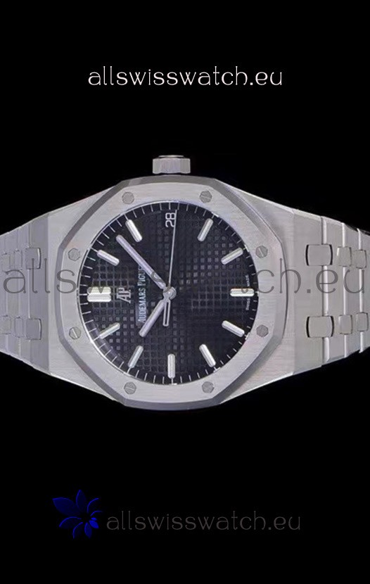 IMG_9085 Audemars Piguet Royal Oak 41MM Blue Dial 904L Steel - 1:1 Mirror Replica 2