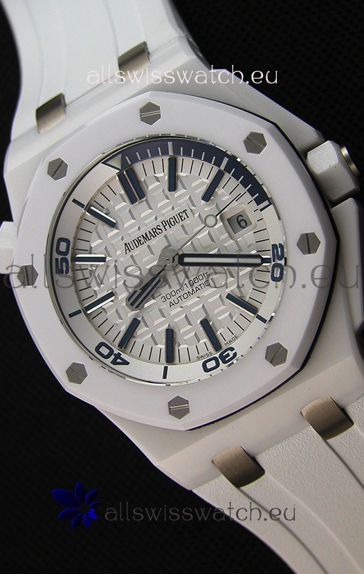 IMG_9085 Audemars Piguet Royal Oak Offshore Diver Scuba Ceramic Ultimate 2018 Updated Version Replica 2