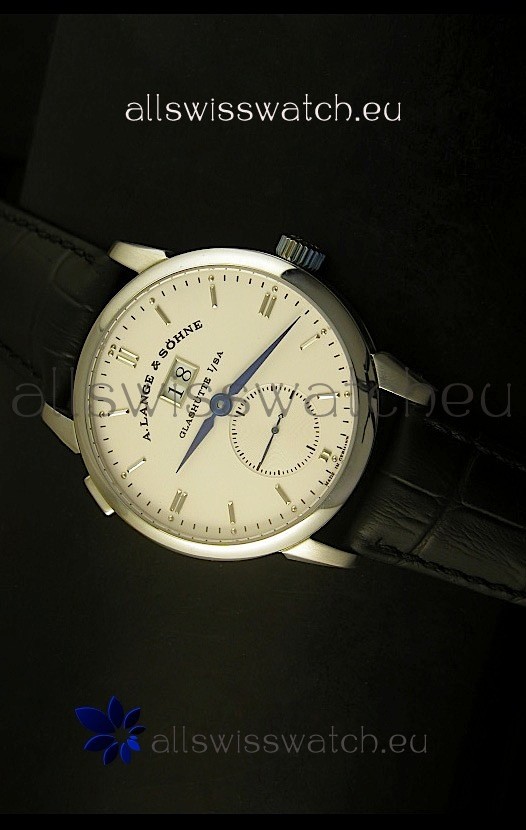 IMG_9085 A.Lange & Sohne Reguliert Manual Handwind in Stainless Steel Case Replica 2