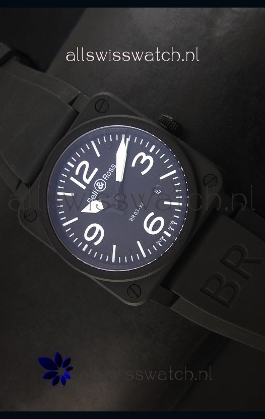 IMG_9085 Bell & Ross BR03-92 Black Dial Replica 2
