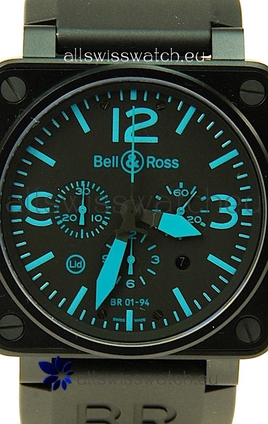 IMG_9085 Bell and Ross BR01-94 Edition Automatic in Blue Markers Replica 2
