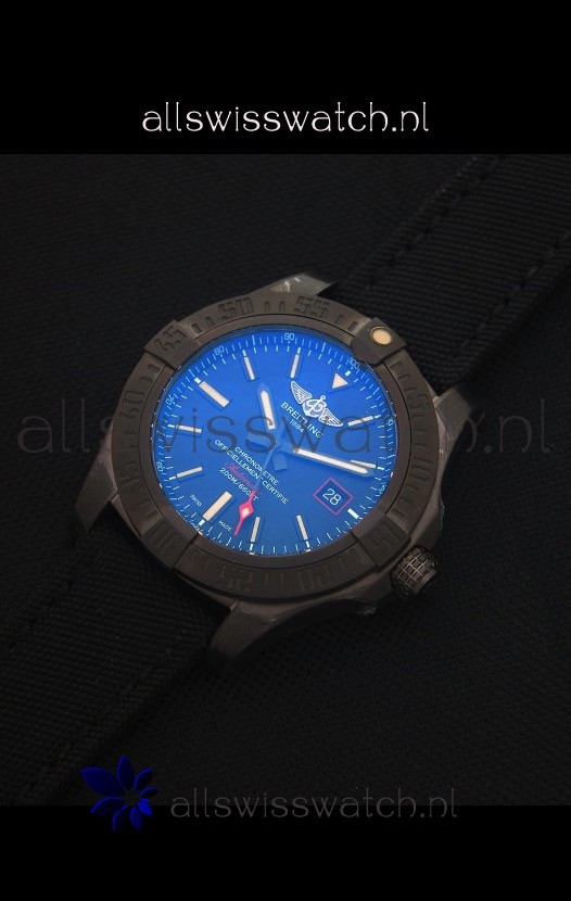 IMG_9085 Breitling Avenger Blackbird 44MM Titanium Case Replica 2