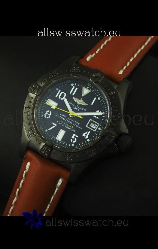 IMG_9085 Breitling Seawolf PVD Coated - Arabic Markers Replica 2