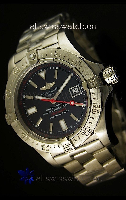IMG_9085 Breitling Avenger Seawolfin Red Seconds Hands - 1:1 Mirror Replica 2