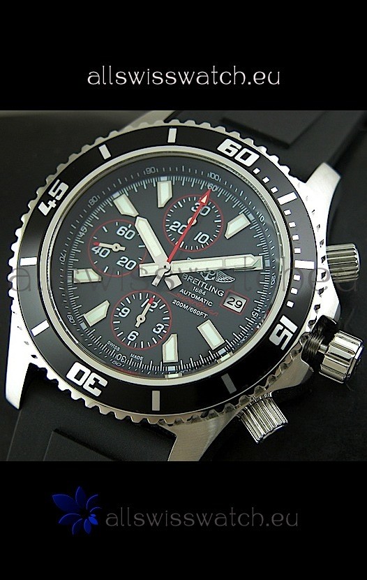 IMG_9085 Breiting Superocean Chronographin Black Dial - 1:1 Mirror Replica 2