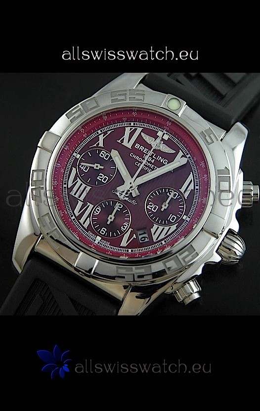 IMG_9085 Breitling Chronomatin Rubber Strap Replica 2