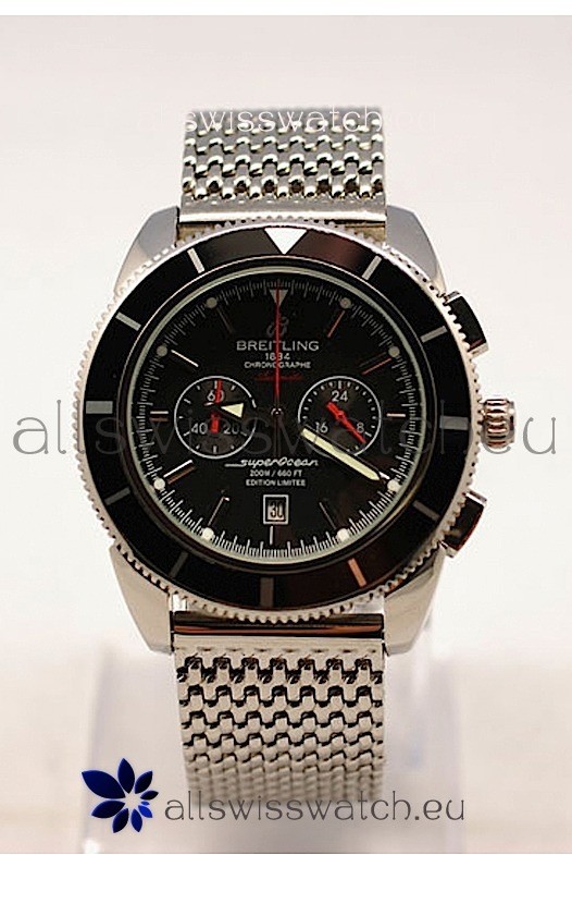 IMG_9085 Breitling SuperOcean Heritage- Black Dial Replica 2
