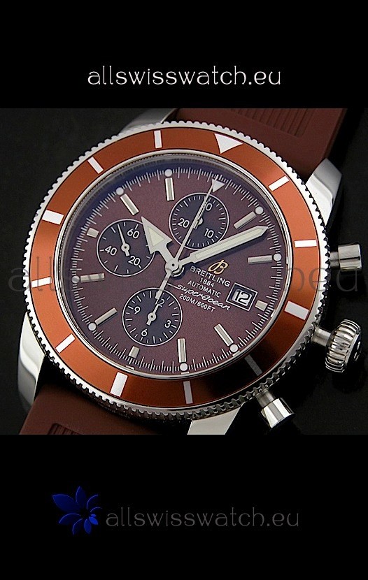 IMG_9085 Breitling Superoceanin Brown Dial Replica 2