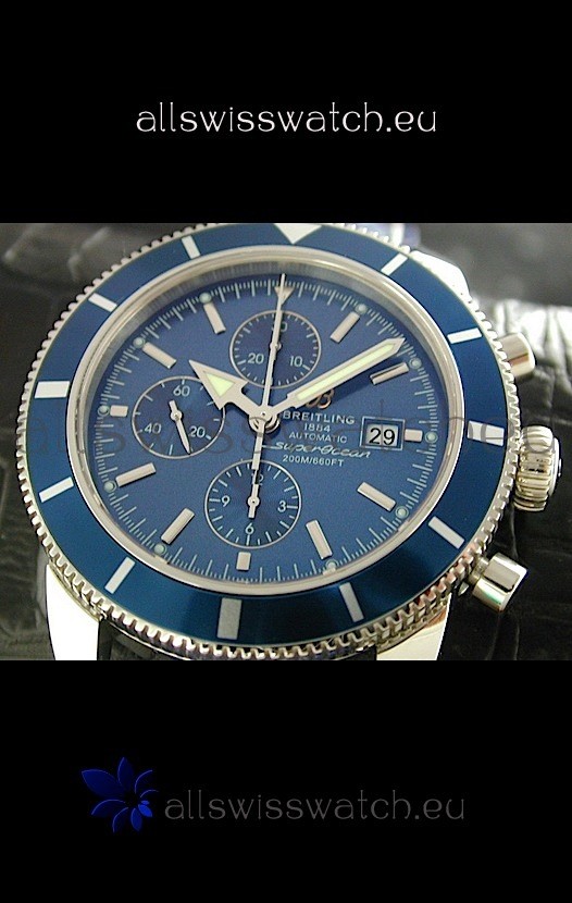 Breitling Superoceanin Blue Dial Replica 2