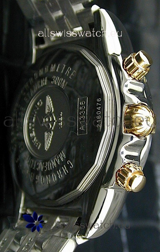 IMG_9085 Breitling Windriderin Black Dial Two Tone Markers Replica 2