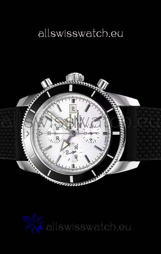 IMG_9085 Breitling SuperOcean Heritage II 44MM White Dial Replica 2