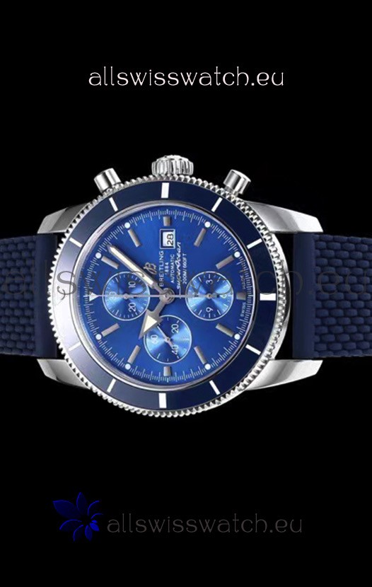 IMG_9085 Breitling SuperOcean Heritage II 44MM Blue Dial Replica 2