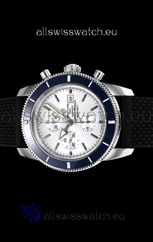IMG_9085 Breitling SuperOcean Heritage II 44MM White Dial Replica 2