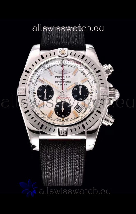 IMG_9085 Breitling Chronomat Airbone 1:1 Mirror in White Dial Replica 2