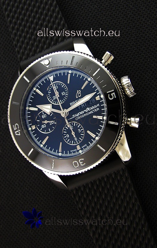 IMG_9085 Breitling Superocean Heritage II Black Dial 46MM 1:1 Mirror Replica 2