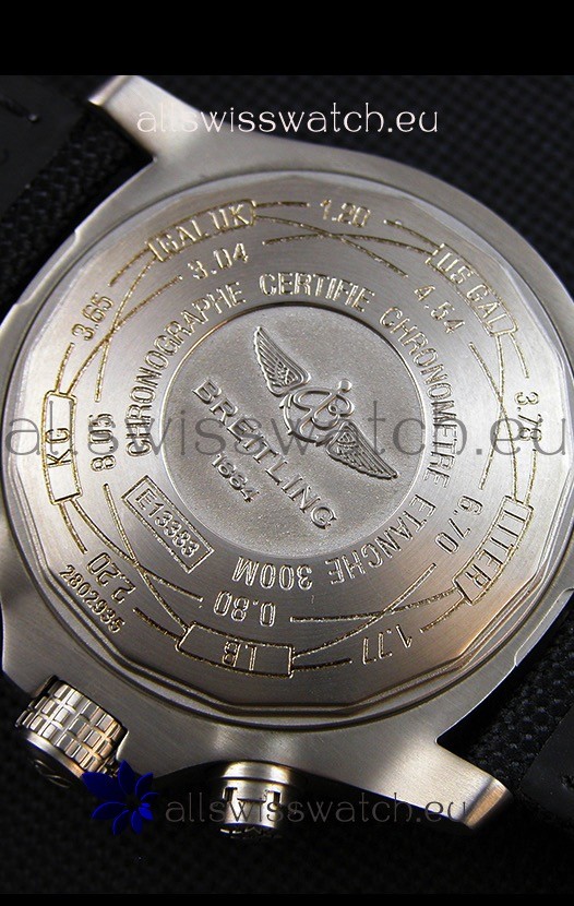 IMG_9085 Breitling Avenger Titanium CaseMOP Dial 1:1 Mirror Replica 2