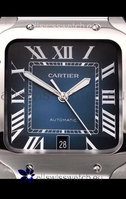 IMG_9085 Cartier Santos De Cartier XL 1:1 Mirror - 40MM Stainless Steel Replica 2