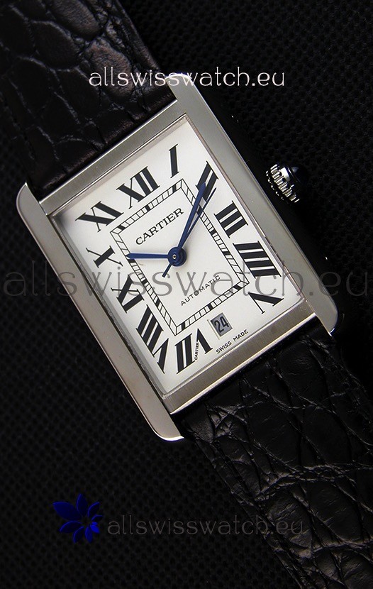 IMG_9085 Cartier Tank Solo Automatic in Steel Strap 31MM Wide Replica 2
