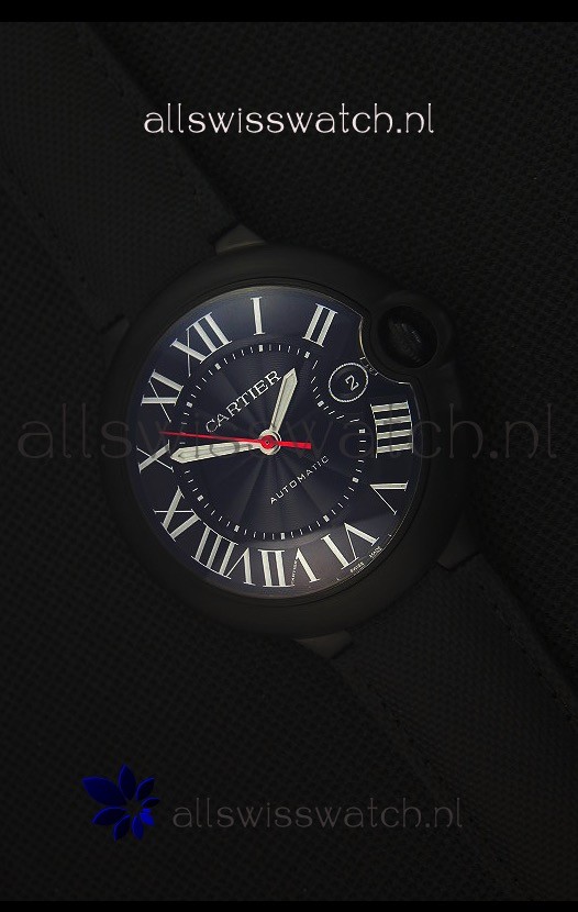 IMG_9085 Cartier Ballon Bleu 42MM DLC Coated Replica 2