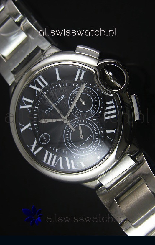 IMG_9085 Ballon De Cartier Chronograph in Stainless Steel Case - 1:1 Mirror Replica 2