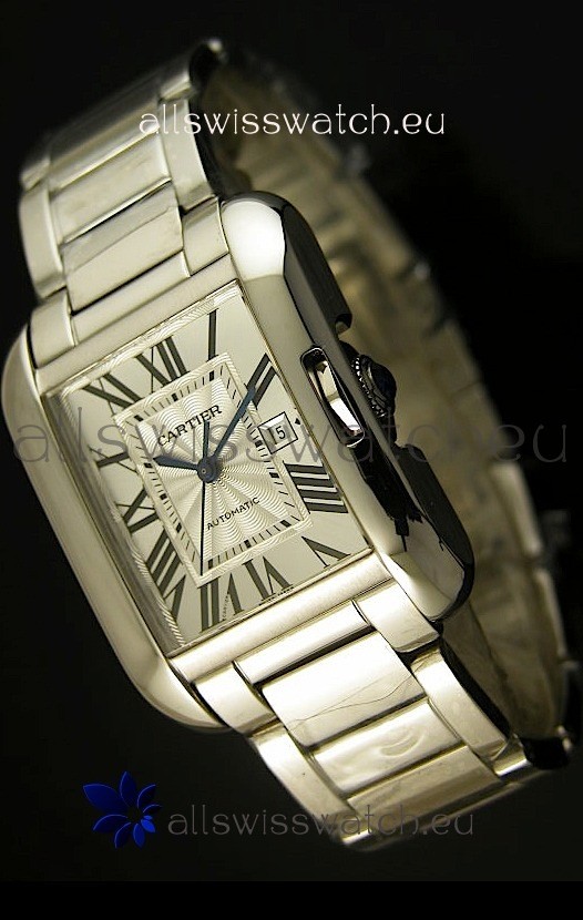 Cartier Tank Anglaise Mid Sized - 1:1 Mirror Replica 2