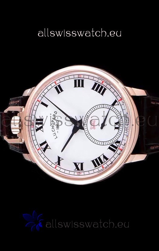 IMG_9085 Chopard Louis-Ulysse The Tribute Rose Gold White Dial Replica 2