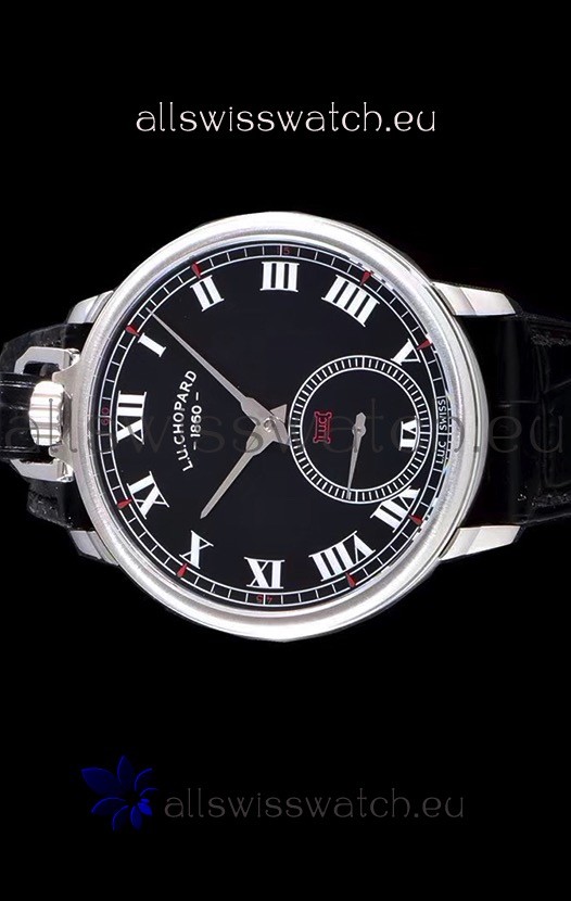 IMG_9085 Chopard Louis-Ulysse The Tribute Stainless Steel Black Dial Replica 2
