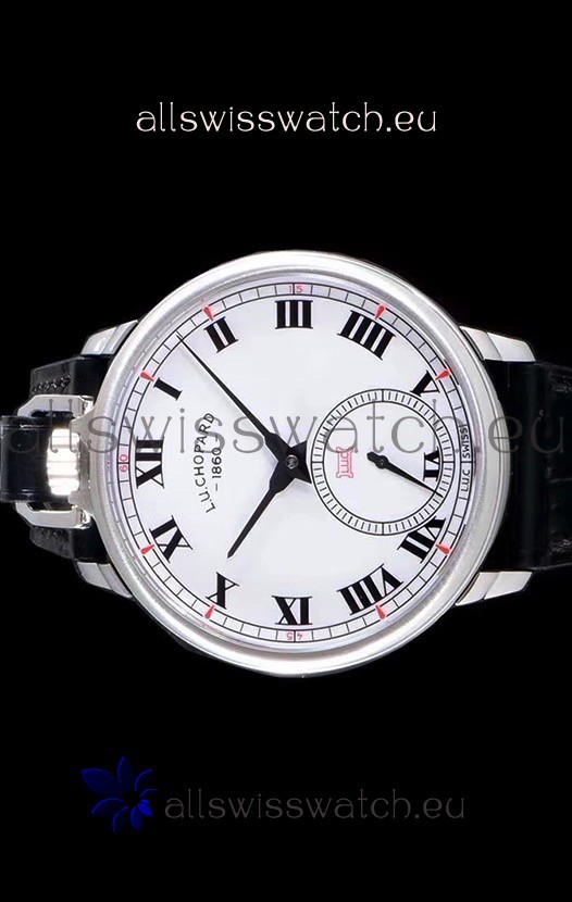 Chopard Louis-Ulysse The Tribute Stainless Steel White Dial Replica 2