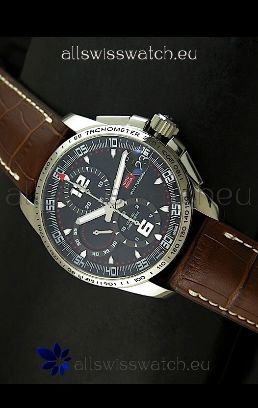IMG_9085 Chopard Mille Miglia GT XLin Brown Leather Strap - MIRROR Replica 2