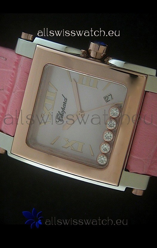 IMG_9085 Chopard Happy Sportin Pink Strap Replica 2