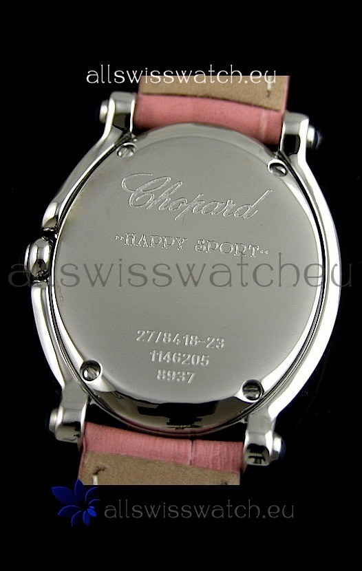 IMG_9085 Chopard Happy Sportin Pink Strap Replica 2