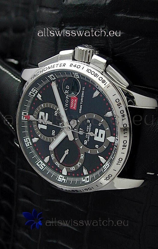 IMG_9085 Chopard Mille Migliain Black Dial Replica 2
