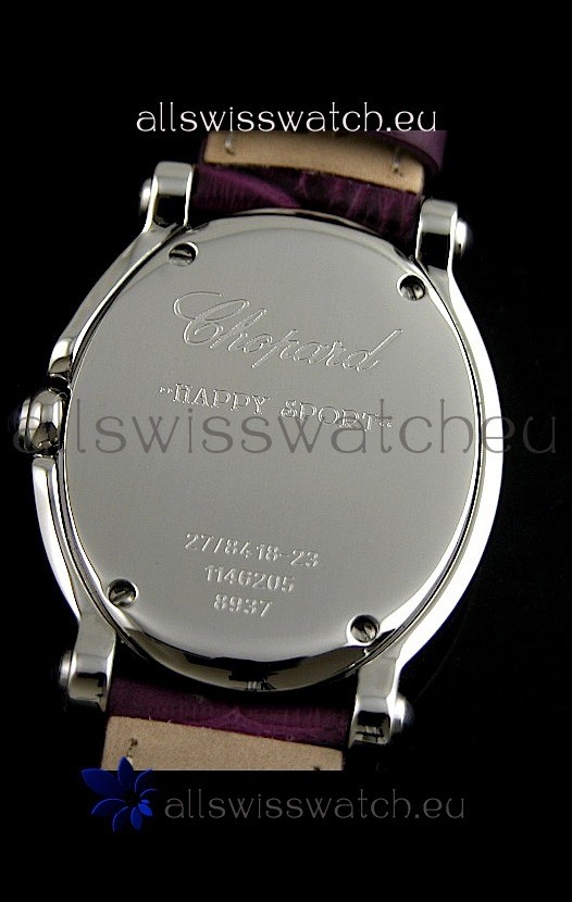 IMG_9085 Chopard Happy Sportin Purple Strap Replica 2