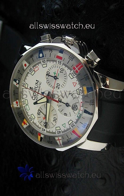 IMG_9085 Corum Admiral's Cup Challengein White Dial Replica 2