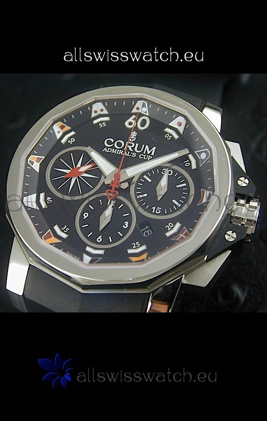 IMG_9085 Corum Admiral's Cup Challengein Black Dial Replica 2