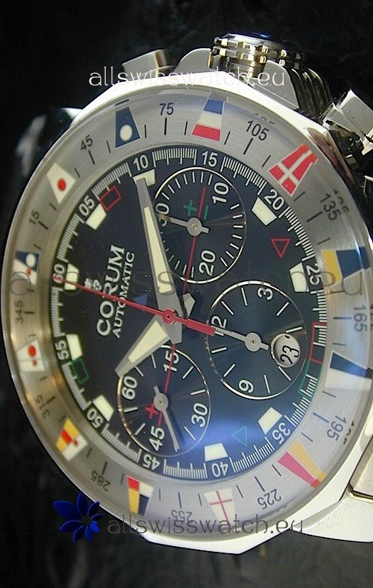 IMG_9085 Corum Admiral's Cup Challengein Black Dial Replica 2