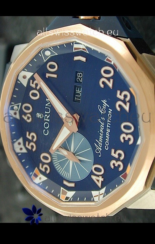 IMG_9085 Corum Admiral's Cup Competitionin Blue Dial Replica 2